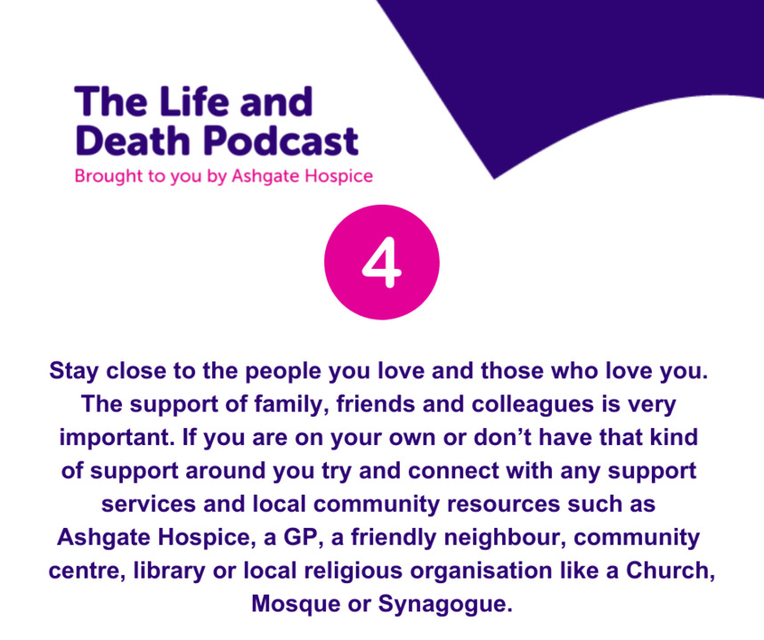 Ashgate_Hospice's tweet photo. This week we’re supporting @goodgrieftrust as it’s #NGAW21. Our podcast will really help you to understand that ‘it’s ok to be sad'. 
Simon also shares his ‘top tips for coping with grief around Christmas’.
Listen to the podcast here  👉  https://t.co/NQajHyURci
@hospiceuk https://t.co/sY4C7u6lvr
