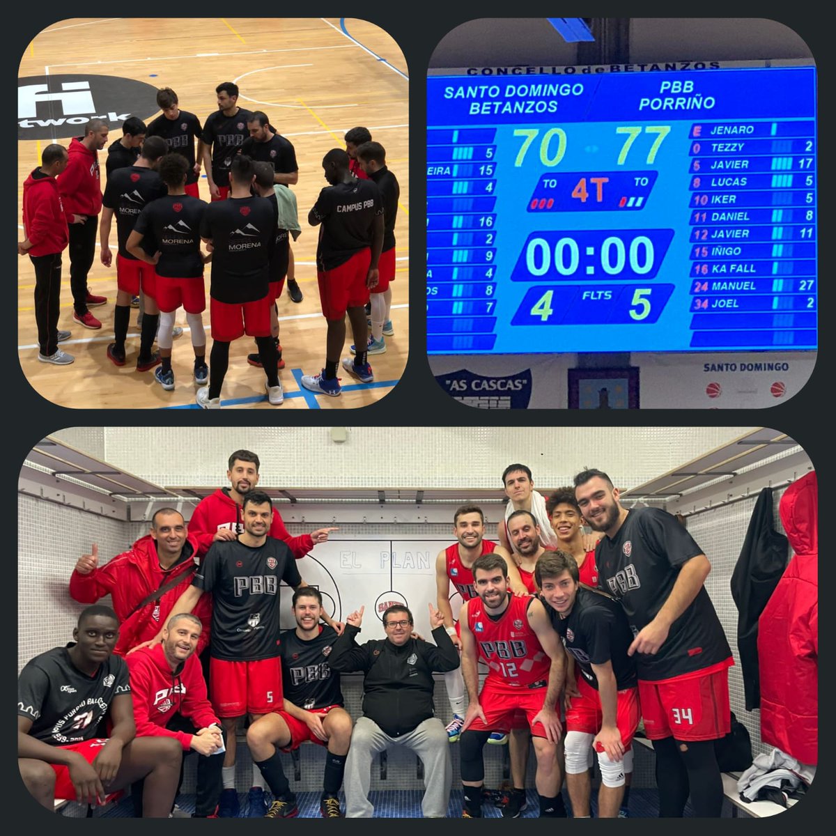 PBBbaloncesto's tweet photo. ⏰ 4Q FINAL | J12 #EBA

📝 Nos traemos la 10ª en la mochila y seguimos ejecutando #ElPlan, todos subidos en #LaJenareta 🚐💨

Hoy con #Manuman al volante, soberbio, pero aquí conducen TODOS 💥💪

🏀  #Betanzos 70 - #PBB 77

🆚 @santodomingobet
📍 Betanzos

📲 #PBBEnConxunto ✊🏼 https://t.co/jfvJgOOIpp