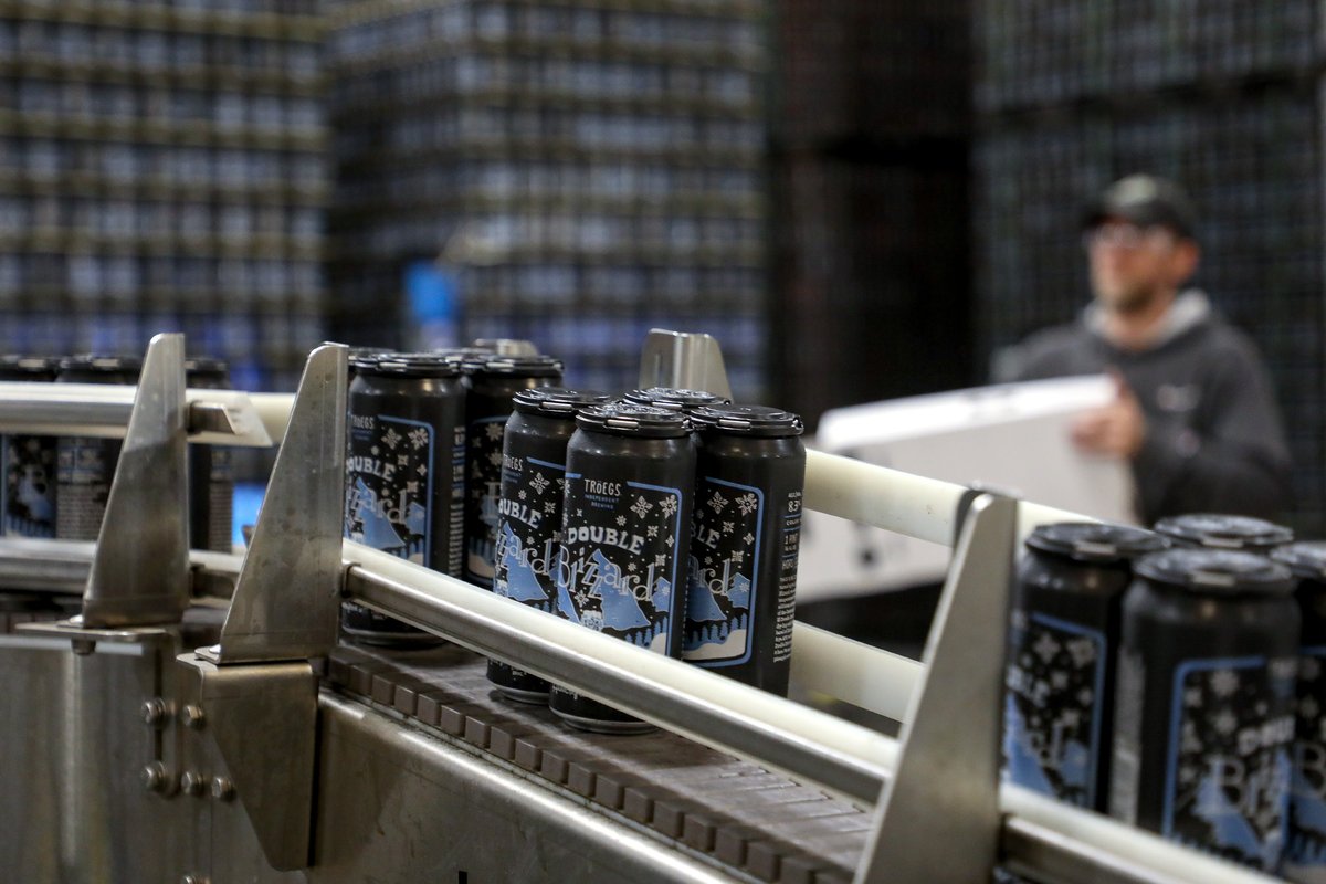 TroegsBeer's tweet photo. Are you ready? #DoubleBlizzard – our 8.3%ABV DIPA with huge citrus & pineapple notes – goes on sale Monday. Find it here at #Troegs and most of PA starting tomorrow. Watch for it in points beyond in the coming week! https://t.co/JFWBOgLKF1 #WeMakeTroegs #MostWonderfulBeer #PAbeer https://t.co/meJzYMoNua