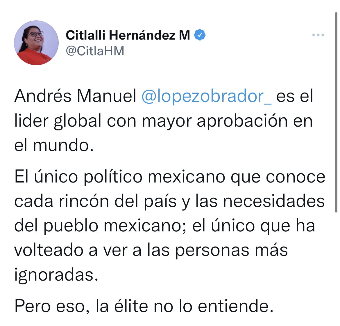 GlodeJo07's tweet photo. Ah…
Hagamos algo @CitlaHM si tan relevante es que AMLO sea popular, ¿cómo ves que se te pague tu salario con popularidad?
Ve al súper e intenta comprar comida así, trata de pagar la luz, el agua, el gas o la renta con eso y nos platicas como te fue.
¿Jalas? 
@CitlaHM https://t.co/PDoJNqGHMp