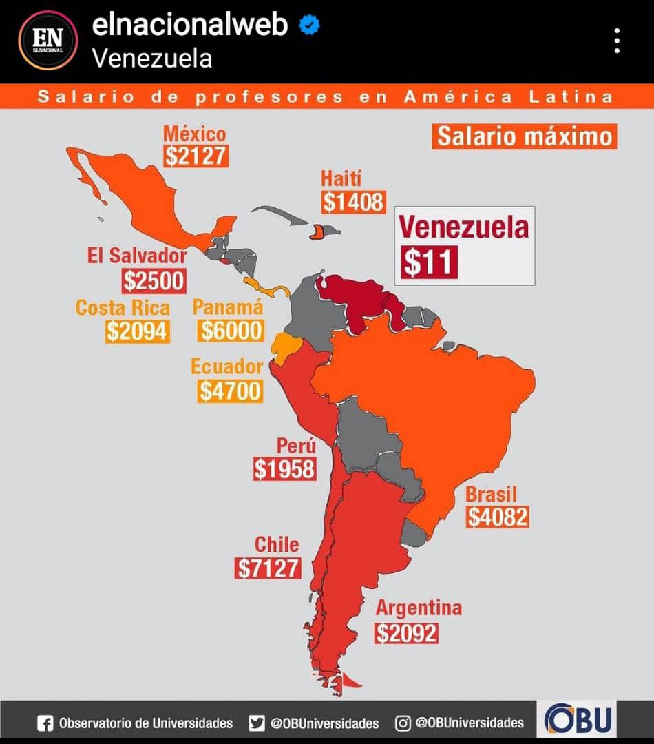 marquezcvm's tweet photo. Ese es el monto de nuestra tabla salarial,  lo demás es la mayor bonificacion  de nuestra historia, promovida  por quienes siempre lo denunciaron la bonificacion como una acción neoliberal para reducir su efecto en las prestaciones. @APUCV https://t.co/uebXVGTibv