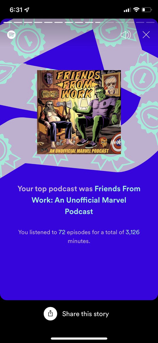 AlexRuddell's tweet photo. @TheFFWPodcast Spotify just saying the truth #SpotifyWrapped love the podcast lads obviously, keep it up #chills https://t.co/J4OATY4hDu