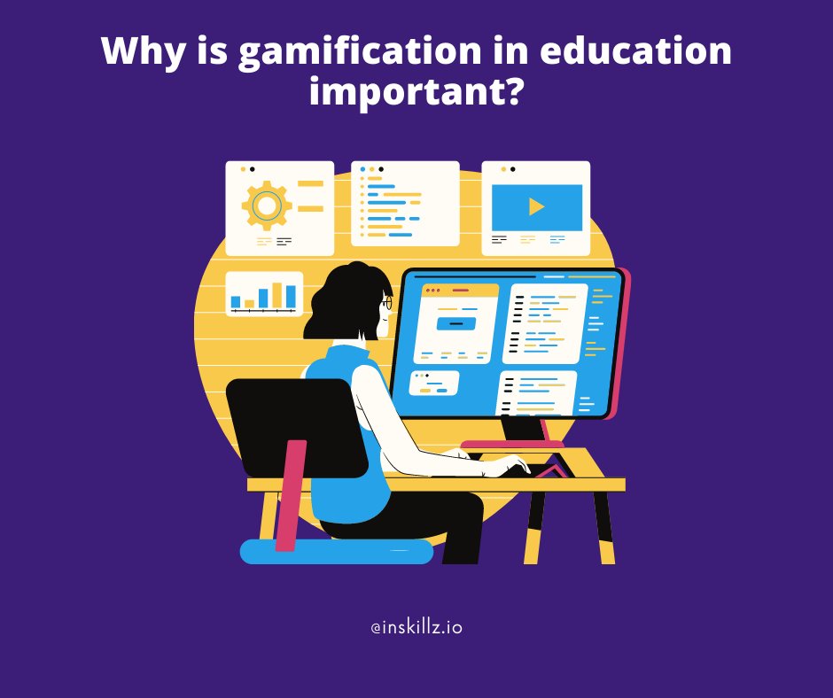 inskillzio's tweet photo. 🎲 Why is gamification important?
https://t.co/Xh3EzaPo2W
#education #learning #students #inskillz #gamificationoflearning https://t.co/YzlrjZfOo1