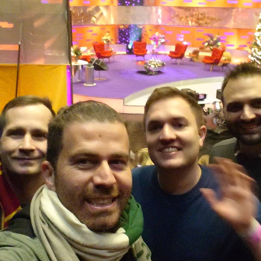 zoople's tweet image. In the Audience for the Graham Norton show! 🎥🌟📺