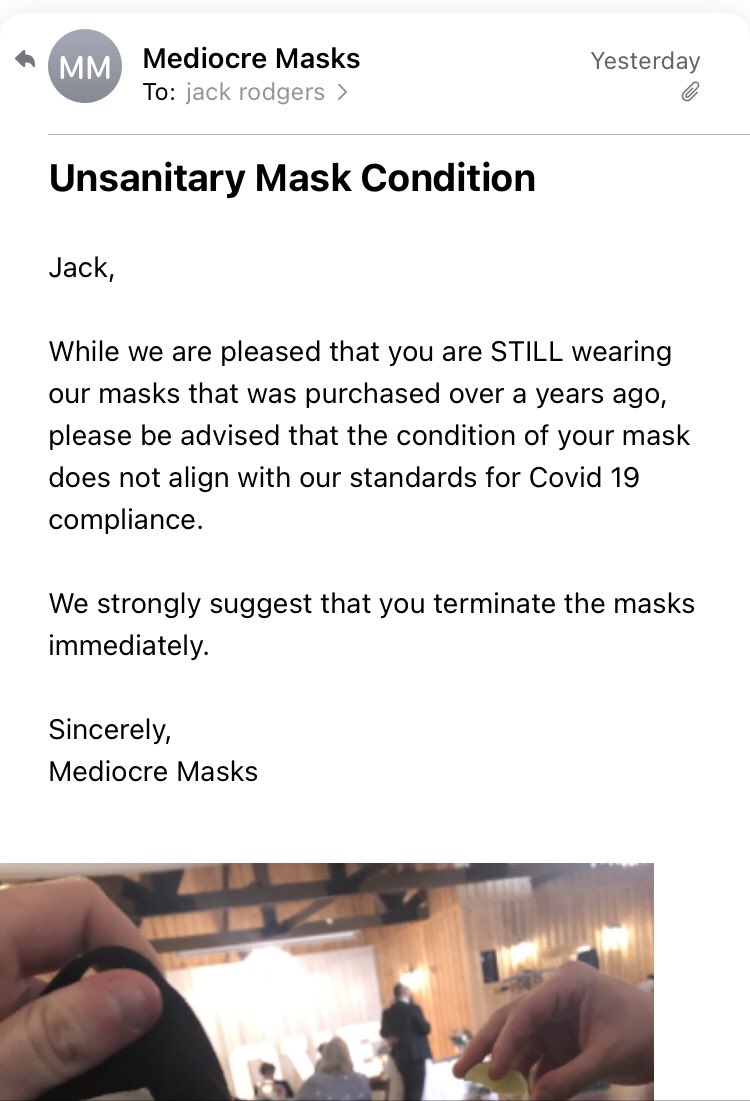 JackWilliamRtF's tweet photo. how did the company i ordered my mask from get this picture https://t.co/IpM9z3BDhc