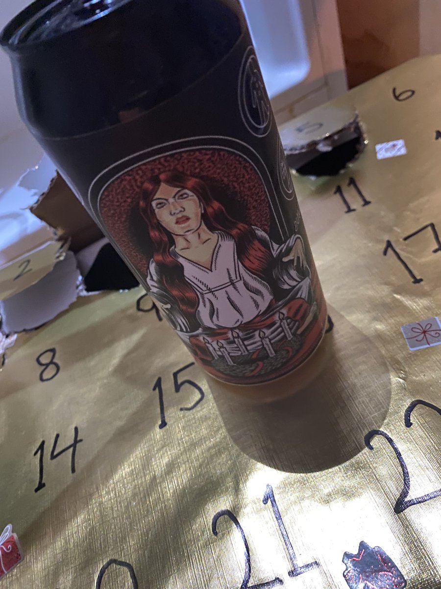 Öppnar lucka 5 i min egna Juleljus-ölkalender från <a href="/stigbergets/">Stigbergets Bryggeri</a> och hittar ännu en burk Juleljus!