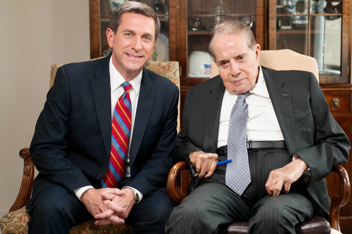 Remembering former U.S. Senator Bob Dole who died today at the age of 98. In 2013, I had the privilege of spending the day with him in his DC office. Here's how the son of a Russell, Kansas farmer hoped to be remembered. #BobDole <a href="/KSHB41/">KSHB 41 News</a> @doleinstitute youtu.be/gfBwBqnKZxo