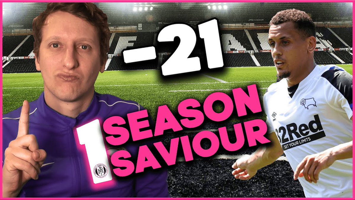 FMTreq's tweet photo. Me and Ravel have one season to save Derby County 🤞3 part mini series every Sunday evening #FM22 #Derby
https://t.co/9Dtf7j5IHn https://t.co/pdm5NBjTCY