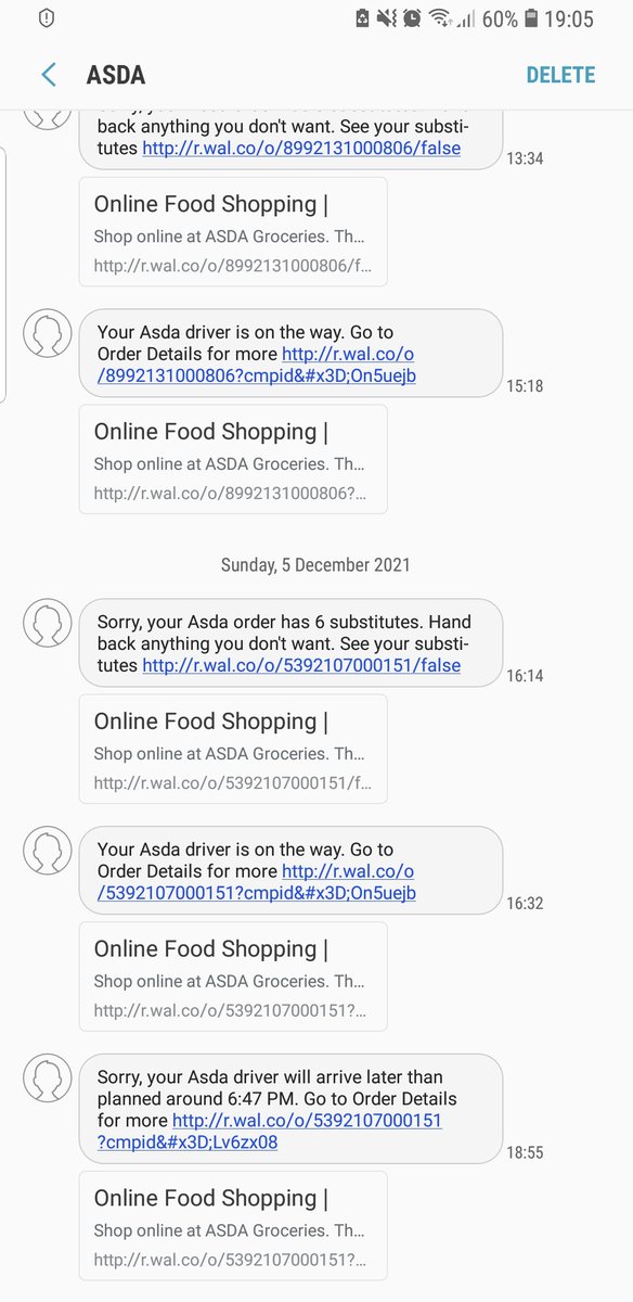 Where is my order <a href="/AsdaServiceTeam/">Asda Service Team</a> No further update no van or driver....