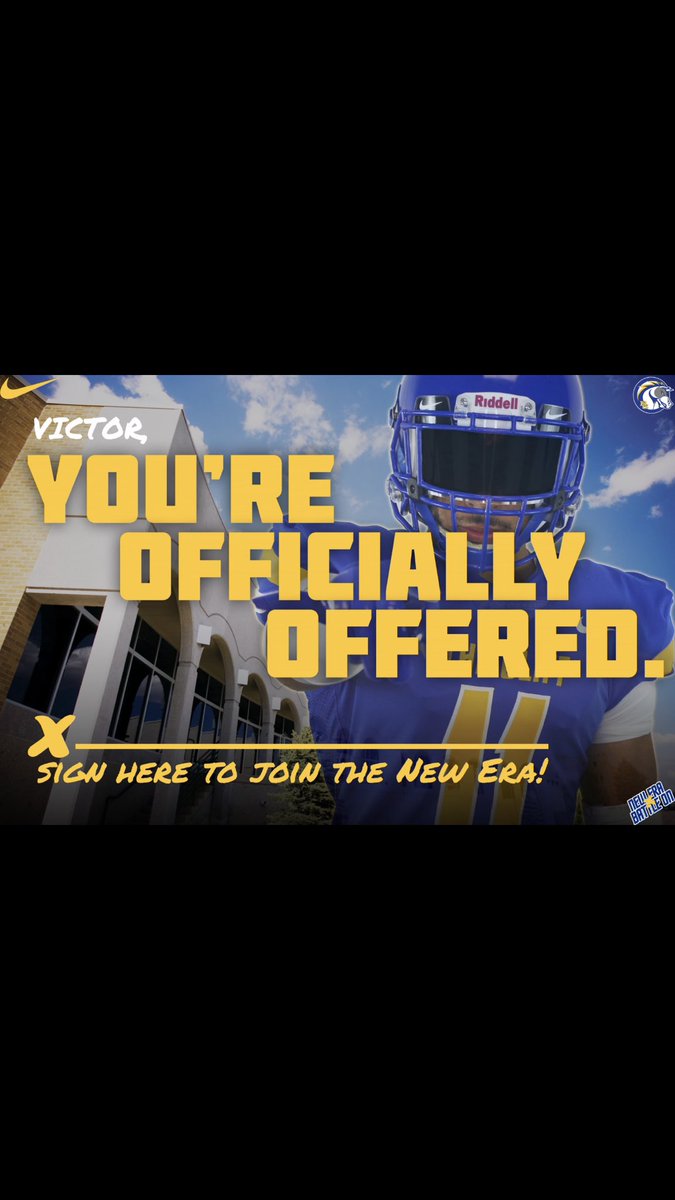 victorgonm12's tweet photo. After an amazing visit yesterday I am blessed to say I have a received my 5th offer from @BriarCliffFB I want to thank @CoachKoziol for inviting me out there! Go Chargers! ⚡️ https://t.co/MQpF1zt5Xk