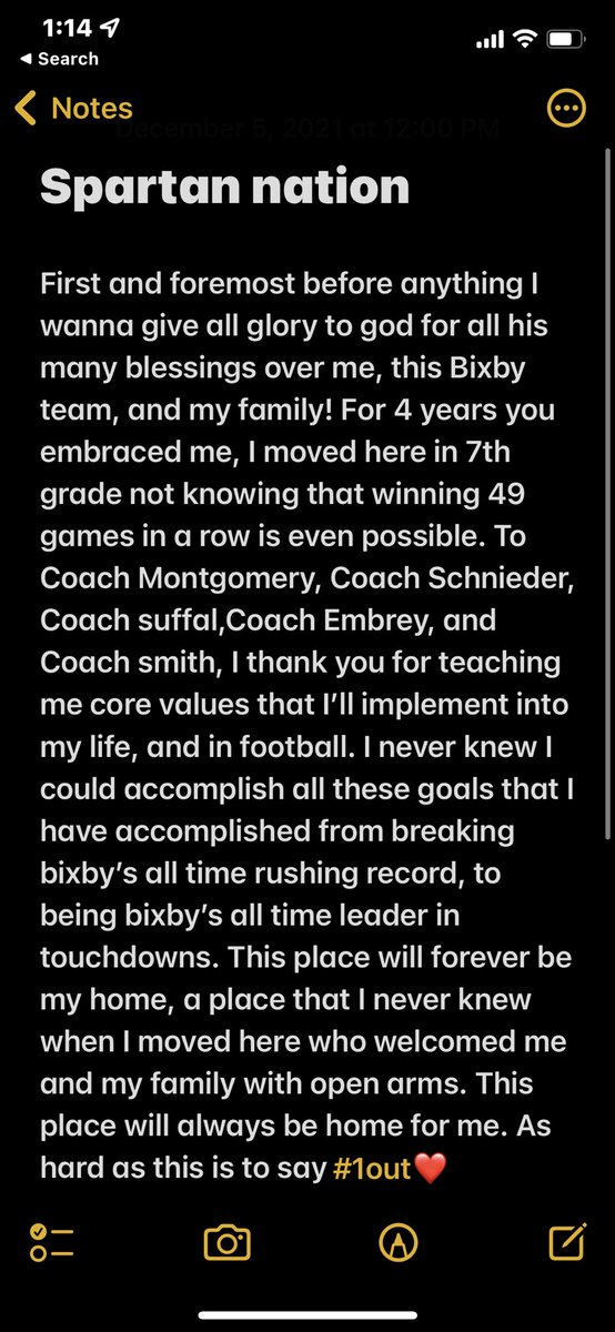 braylinpres2022's tweet image. @BixbySpartanFB #1put❤️✌️