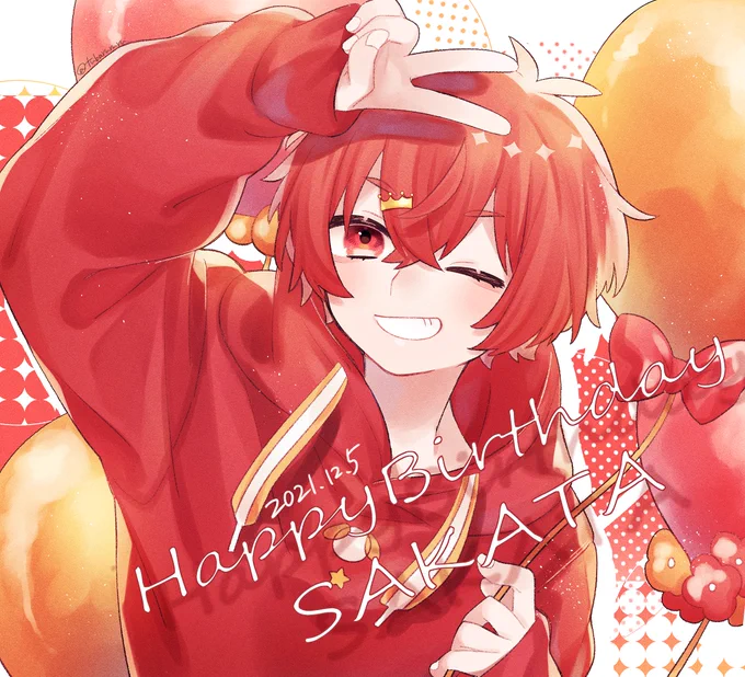 坂田さん誕生日おめでとうございます～!🎉 