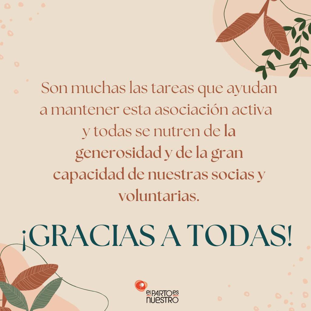 #5DeDiciembre #DiaDelVoluntariado
❤️Gracias a todas las mujeres que son #voluntarias y #socias en #ElPartoesNuestro. Anímate y súmate a la lucha por los derechos sexuales y reproductivos de las #mujeres!