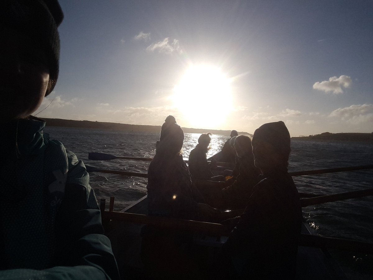 We had an intense but rewarding row this weekend in the strong wind but lovely sun 💪