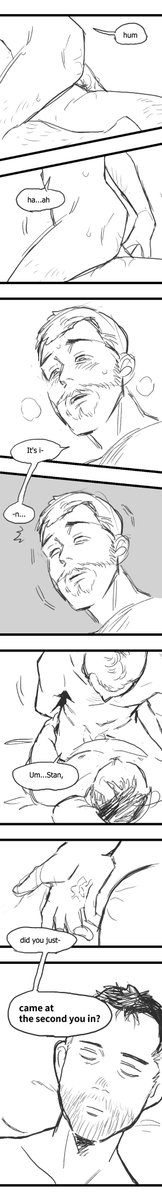 vpvpoos's tweet image. #spstyle #NSFW🔞 post-COVID
sorry for the stupid comic, I guess I just want to see uncle style making love...🥴🥴