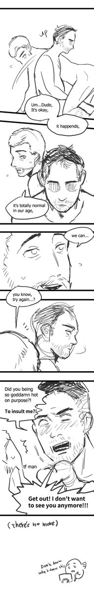 vpvpoos's tweet image. #spstyle #NSFW🔞 post-COVID
sorry for the stupid comic, I guess I just want to see uncle style making love...🥴🥴