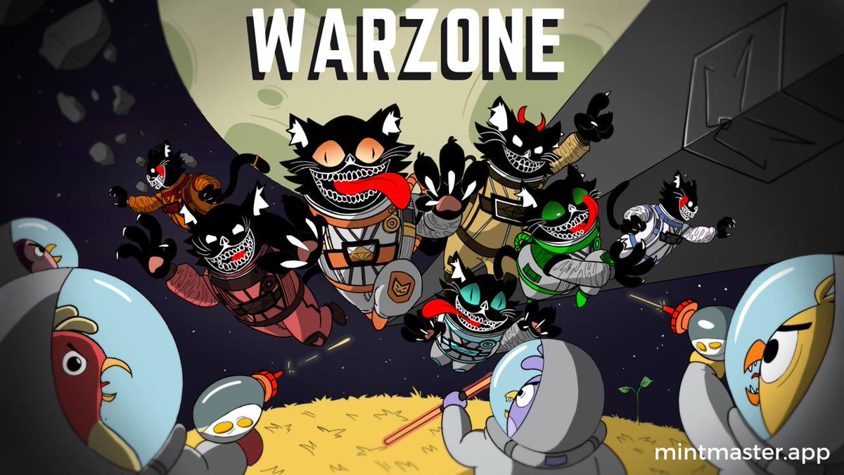 mintmasterapp's tweet photo. Spaceburds and Devil cats are the first gaming NFT's on Hedera. 

Owning one of them will unlock the entry to our Warzone where Spaceburds and Cats will fight for supremacy. 

Second sale is live on https://t.co/aDKuWEEr1H

Grab your burd now. 

#mintmaster #spaceburd #HBAR https://t.co/OVwj6TRtQC