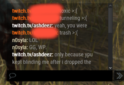 ashdeezttv's tweet photo. Gotta love when a survivor whines "tunneling" after they repetitively run up and blind you with a flashlight. Yeah, I hardly ever tunnel, but when ya do that... what did you think was going to happen? #DeadByDaylight #KillerMain #KillerMainProblems https://t.co/riwJlCu1Ei
