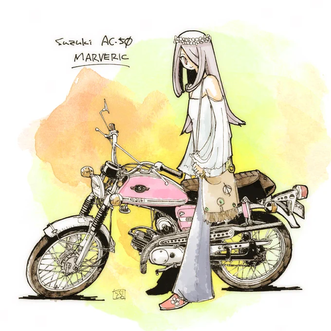 1970年の鮨子とAC50 #LWA_jp 