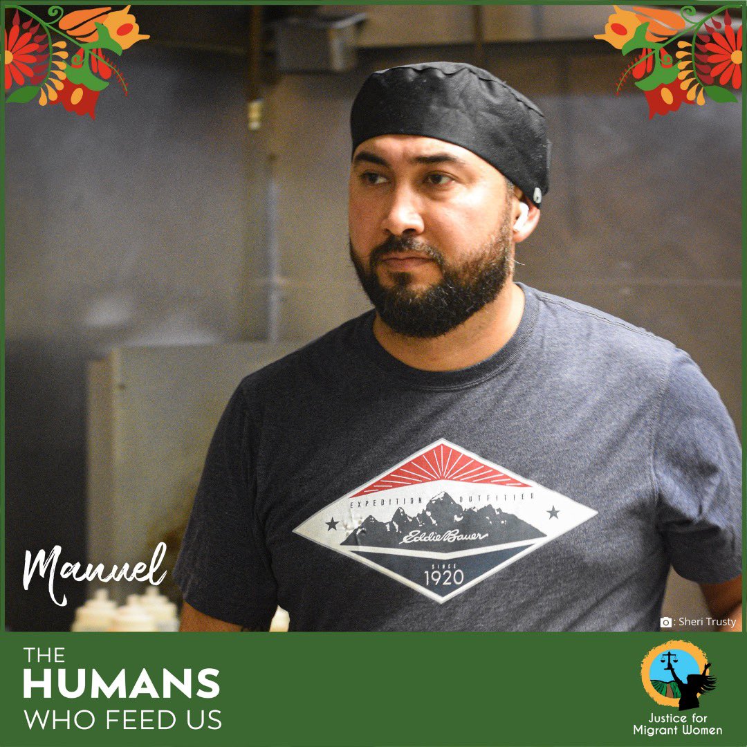 mujerxsrising's tweet photo. "My name is Manuel, and I am from Mexico. I immigrated to the United States when I was 18 years old. Immigrating to the United States is difficult…”

Read his story &amp; take action at https://t.co/3I9dQ31Xs8
@humanswhofeedus is a project of @MonicaRamirezOH and @mujerxsrising. https://t.co/3sLeI3MjTI