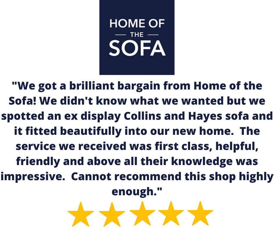 HomeoftheSofa's tweet photo. Thank you to Suzanne for this lovely review.  We really do appreciate hearing from your customers.

https://t.co/cQOtIq8UZD

#stratforduponavon #warwickshire #cotswolds #newsofa https://t.co/JtZ8E5OcPU