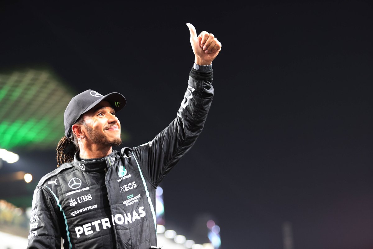 Planet_F1's tweet photo. Lewis Hamilton WINS what will go down as one of the best races in an all-time classic year in #F1!

The points are level in the World Championship heading into the final round of the season.

We're witnessing history, everyone. 

#SaudiArabianGP https://t.co/f3sLNv3yPW