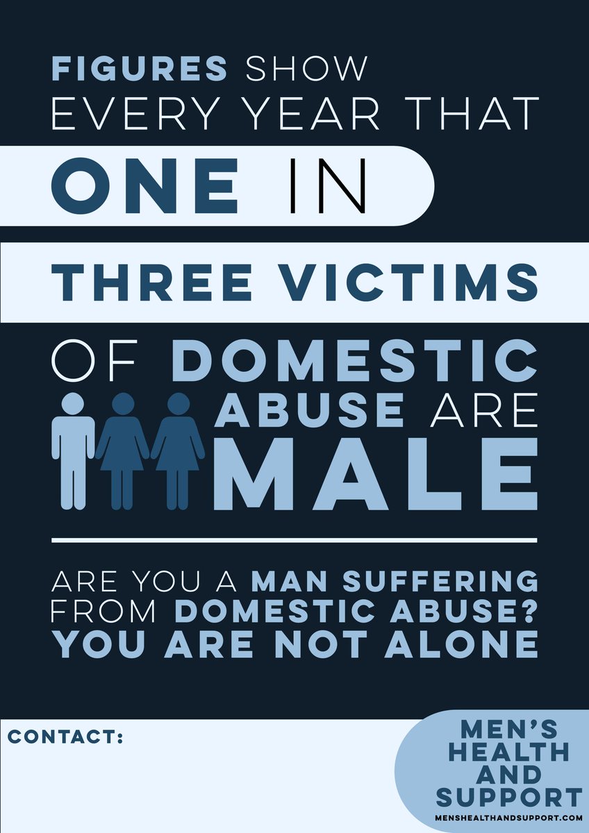 sbjlong's tweet photo. So...poster created to provide a strong presence for men going through domestic abuse. Blank space to put what you want in for contact information. #DomesticViolence #abused #16DaysofActivism2021 #MensHealth #YouAreNotAlone #Men https://t.co/fkE38OeZ8S