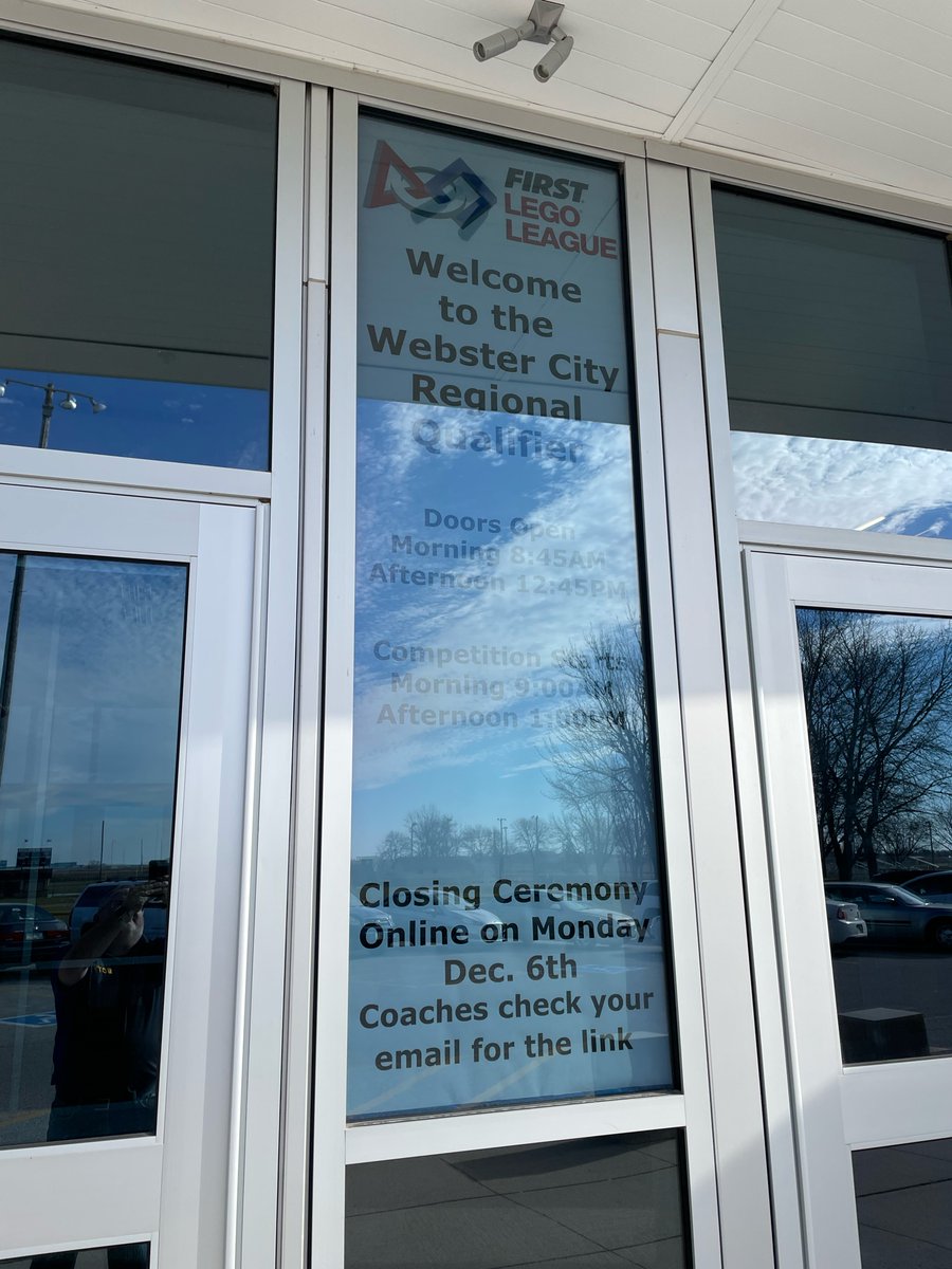 mj_murphy's tweet photo. Thank you to all the volunteers that help make the Webster City Regional successful this year. It was great to see all FLL teams back in person. https://t.co/gBMHvqqWtn