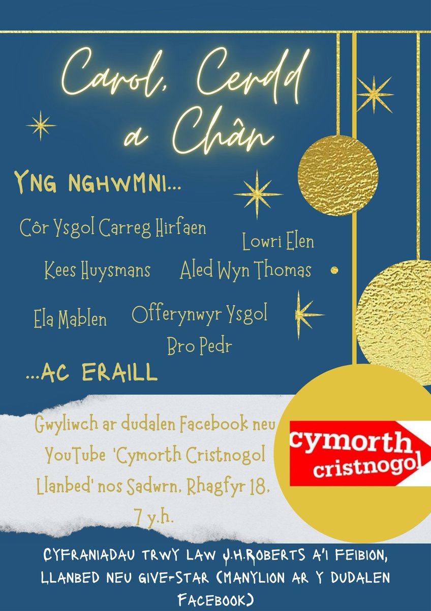 🎄Llai na phythefnos i fynd! Rhannwch y neges ac ymunwch â ni! 🎄 <a href="/Clonc360/">Clonc360</a>