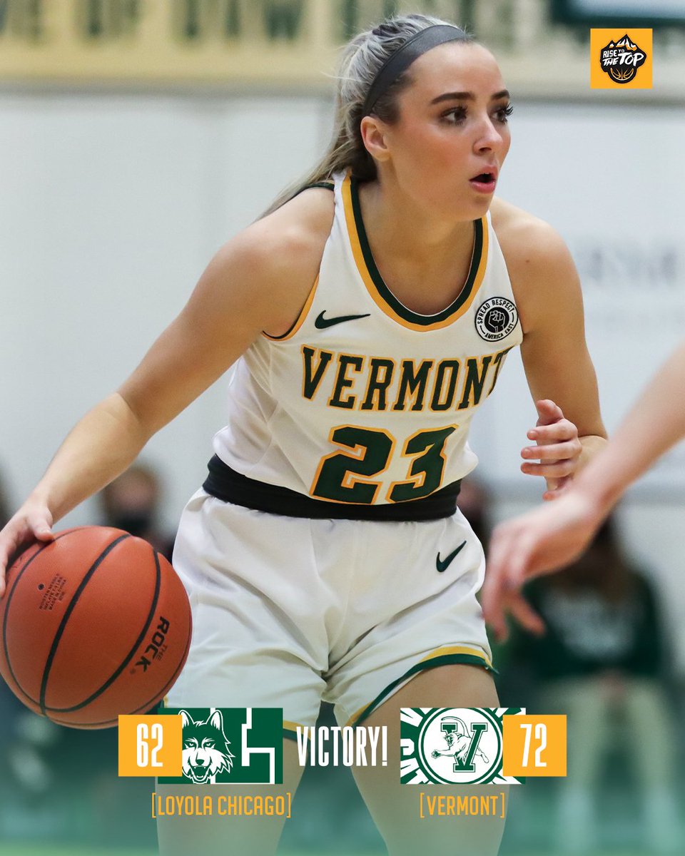 A career-high 2️⃣3️⃣ points for Emma Utterback today to lead the #VCats to a W!!!

#ThisIsVermont