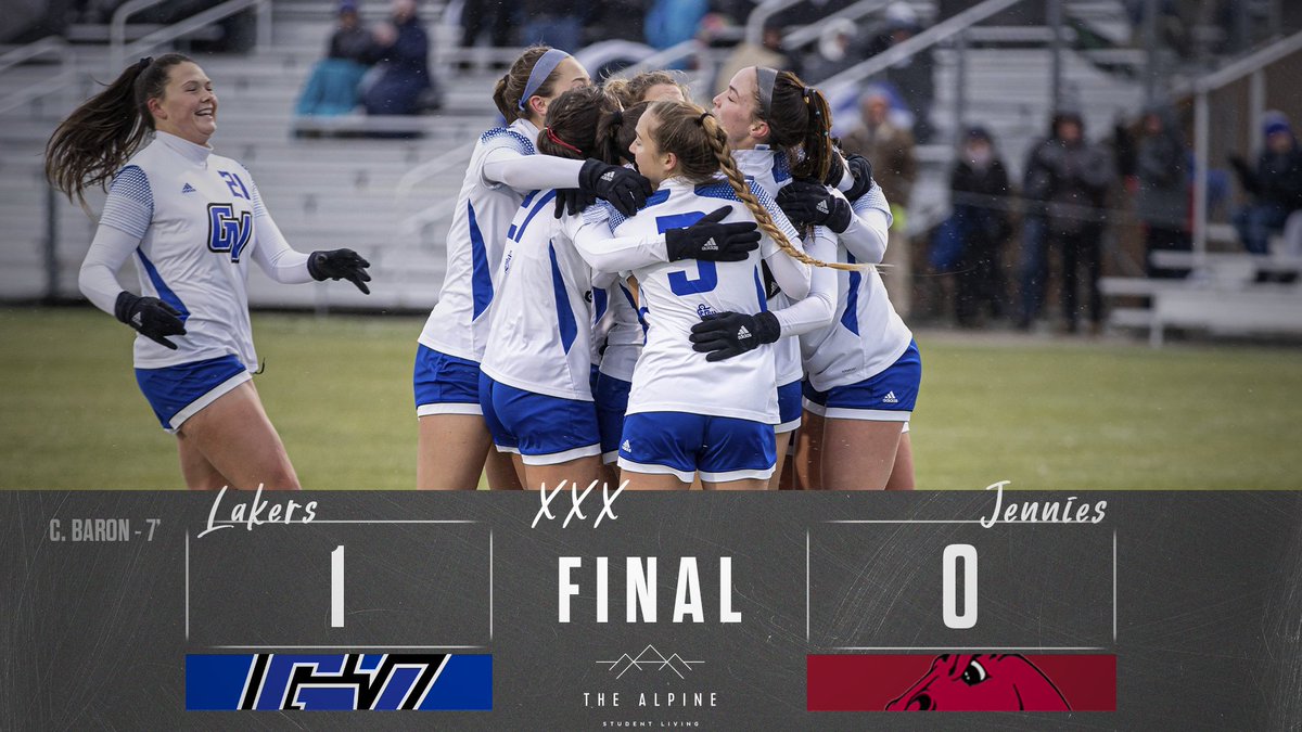 GVSUsoccer's tweet photo. COLORADO SPRINGS BOUND!!

The early goal holds up and we are on to the national semifinals! Seeding and schedule to be announced soon! #RingsIn7heSprings https://t.co/PGOP4Sf4mm