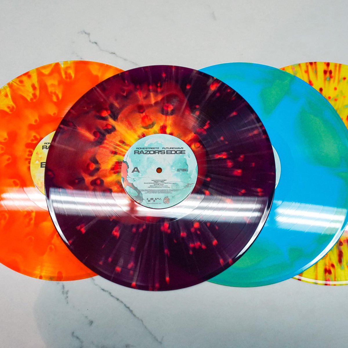 Razors Edge Vinyl shipping starts this week.