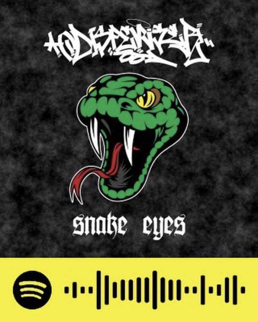 KILL_MURPHY's tweet photo. SNAKE EYES IS ON SPOTIFY!!! RUN THAT SHIT UP!! https://t.co/mojnJznEvy