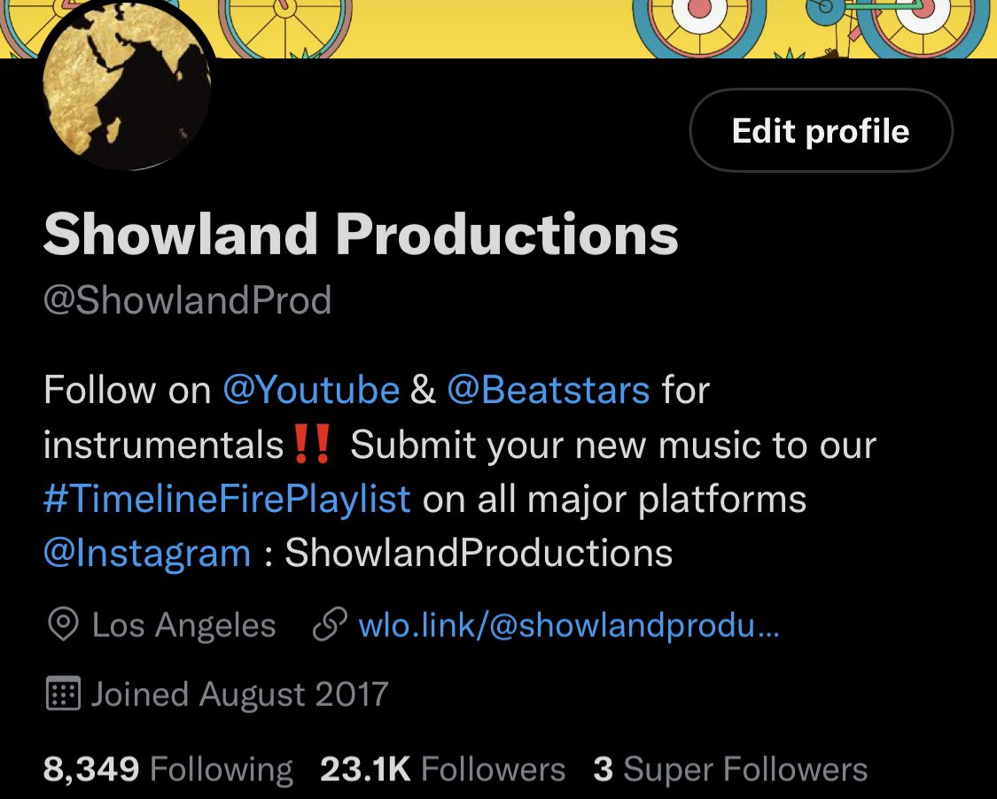 ShowlandProd tweet picture