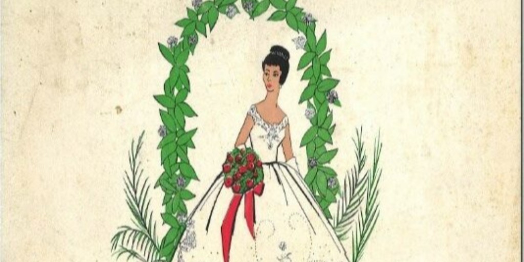 25th Alpha Kappa Alpha annual debutante ball program cover. Box 71, DuPree African American Pentecostal Collection, Manuscript Division, Library of Congress.