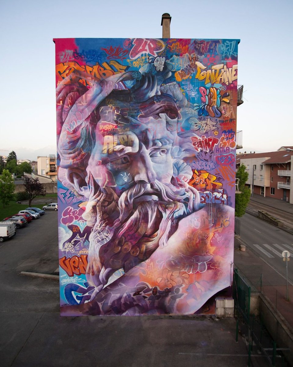 globalstreetart's tweet photo. 'P O S E I D O N' 

By @pichiavo for @grenoblestreetartfest in 2019

Photo by @andreaberlesephotography

#GlobalStreetArt #PaintedCities #PaintedWalls #GrenobleStreetArtFest #Mural #LargeMural #StreetArt https://t.co/fTzU0DQ5YC
