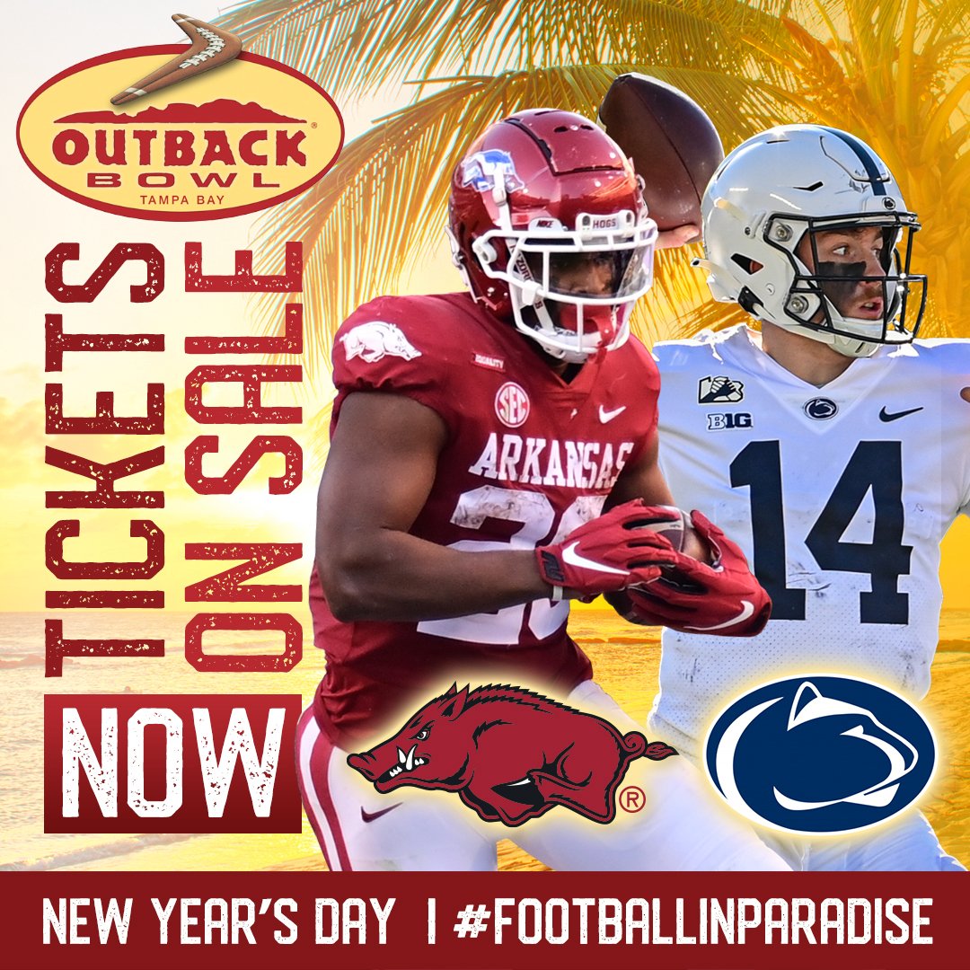 ReliaQuest Bowl on Twitter "IT’S OFFICIAL!!! RazorbackFB and