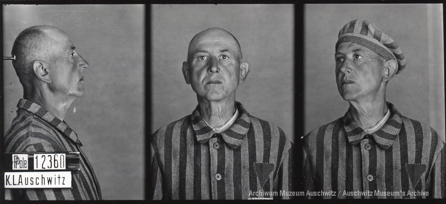 AuschwitzMuseum's tweet photo. 6 December 1892 | A Pole, Władysław Kubera, was born in Warsaw. A tram driver.

In #Auschwitz from 6 April 1941.
No. 12360
He perished in the camp on 21 February 1942. https://t.co/tkdehP3GUy