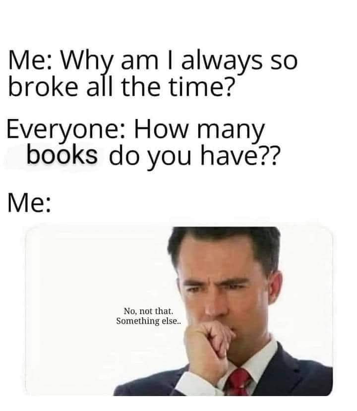 BexBookaholic's tweet image. *cough*