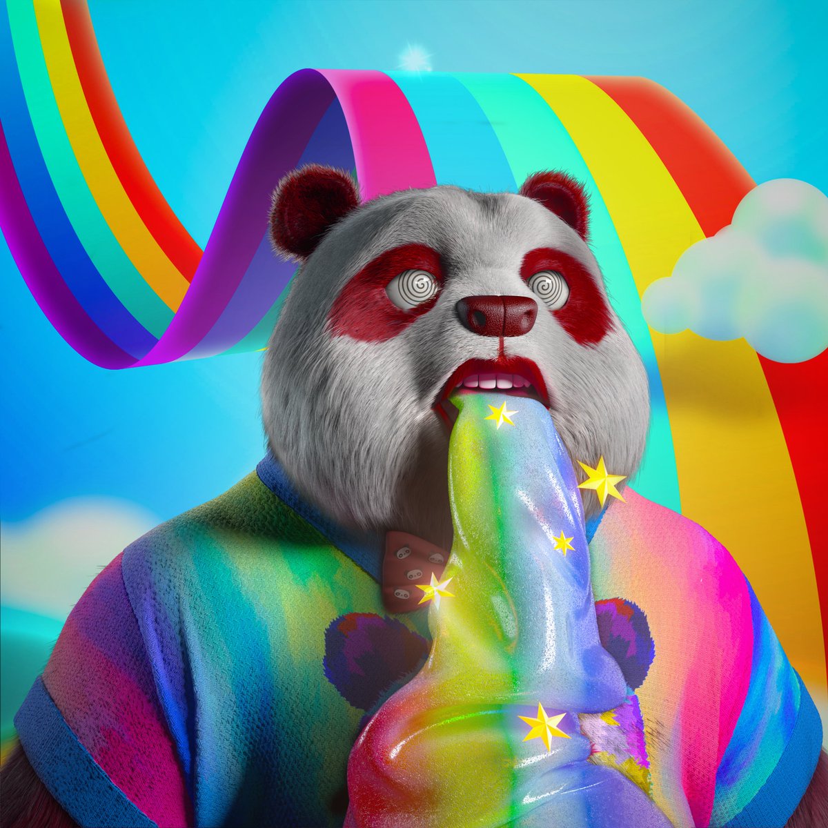 Grumpy_Pandaz's tweet image. Welcome to the Grumpy Pandaz:
Meet the Rainbow Pandaz!

The GrumpyPandaz is a collection of 11,111 unique pandaz migrated to the Metaverse for a less grumpy life.

Join the discord channel to be first to find out.

#grumpypandaz #nftdrop #nftartists #blockchains