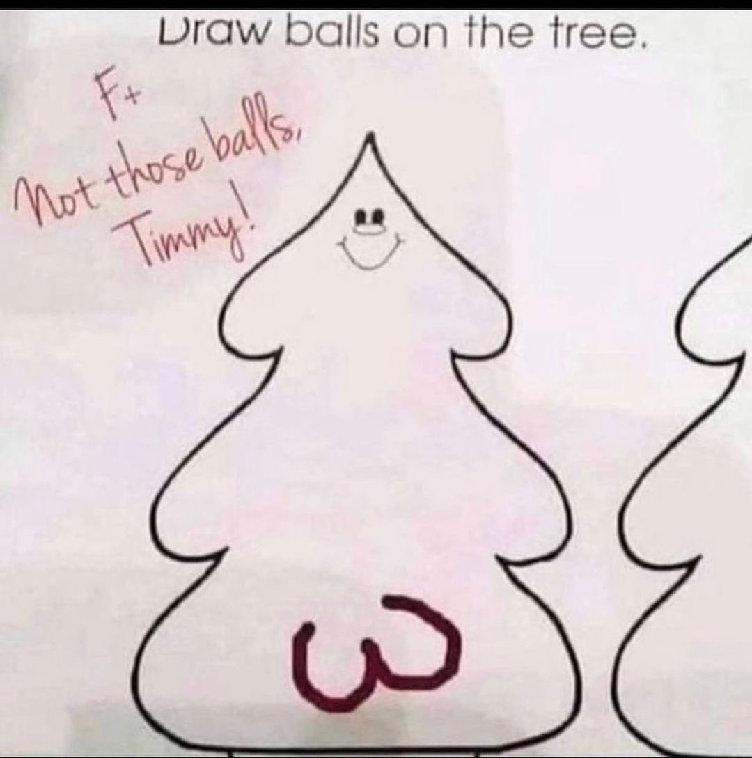 Timmy deserved an A+ in both art and biology! 😂😂😂