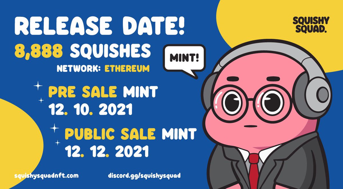 PortlockLabs's tweet photo. IT’S LAUNCH WEEK! 
#squishysquad #launchweek https://t.co/uiWjBB1gum