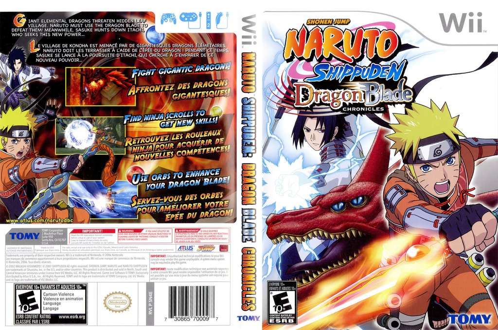 Naruto Shippuden: Dragon Blade Chronicles (Wii) 