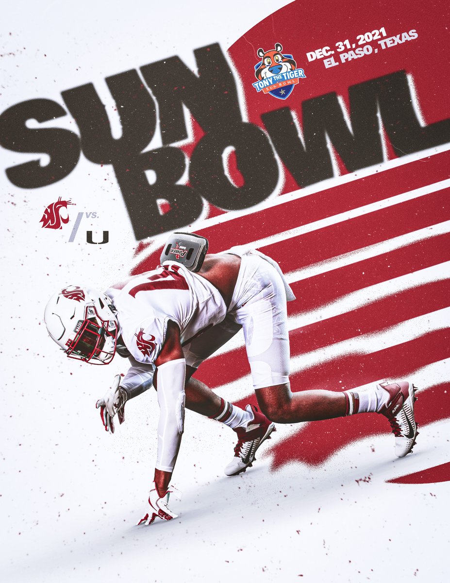 𝐒𝐔𝐍 𝐁𝐎𝐖𝐋! See you in El Paso, Coug Nation!

🎟️ bit.ly/3rDZ1u2

#GoCougs | <a href="/TonyTheTigerSB/">Tony The Tiger Sun Bowl</a>