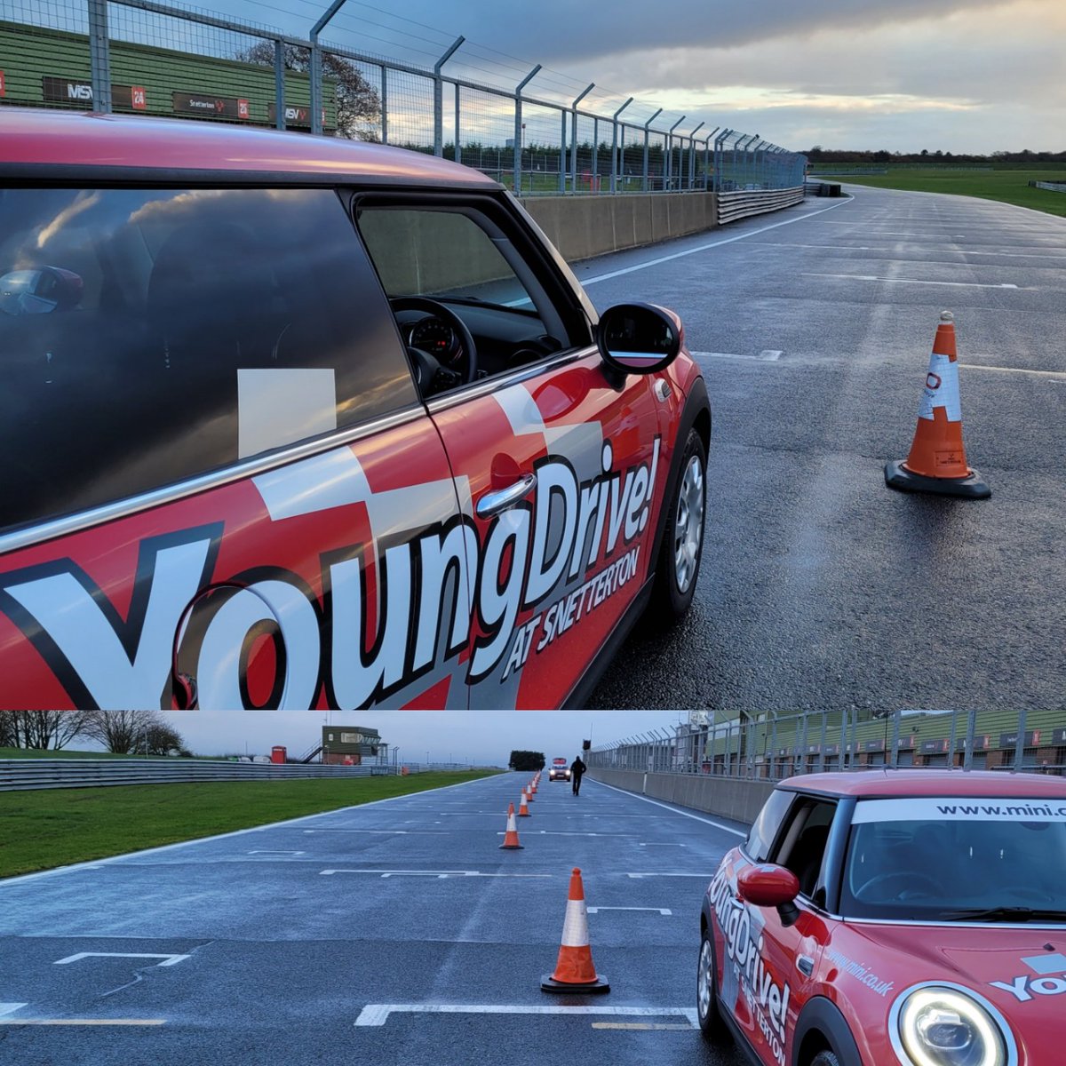 mclaren0260's tweet photo. On the 300 with YoungDrive. What a place to learn to drive!
#youngdrive #Snetterton #mini https://t.co/Hj1Yl4KFs3