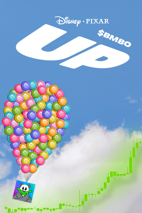 Jonnybeardking's tweet photo. Up is where we're headed fam. $BMBO #BAMBOOO #Solana #memecoin #disney @BambooCoin #UP #moonshot #BAMBOOM #BAMBOOLISH #memecoins #solnfts #crypto #SOL #bmbotothemoon #bmbo $woof #woof https://t.co/CDpsF4jjQH