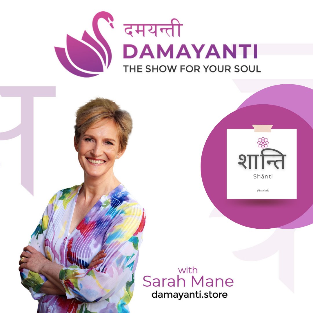 SarahManeCoach's tweet photo. Damayanti - The Show For Your Soul with Sarah Mane
2nd &amp; 4th Thursdays 3 pm PT / 6 pm ET https://t.co/0nrf5URojX #Sanskrit #SarahMane #conciousconfidence #soul #wisdom #peace #Damayanti #Shanti #peace https://t.co/9Bwp4mEGjS