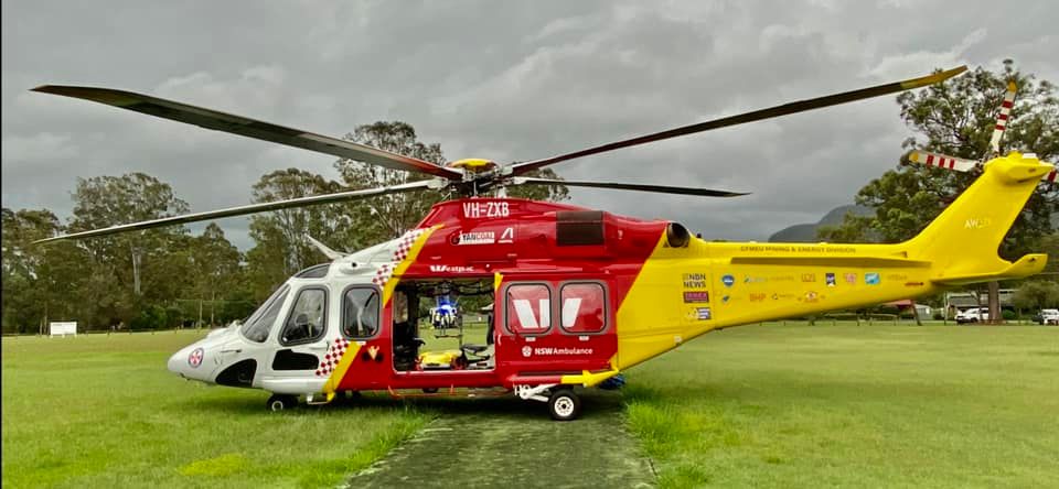 bladeslapper's tweet photo. Missions have been flown by the Westpac #RescueHelicopter to #Gilgandra, #Landowne north west of #Taree and #Federal west of #ByronBay. https://t.co/Uo97Q3eyDb #bladeslapper https://t.co/KxqBAZKReV