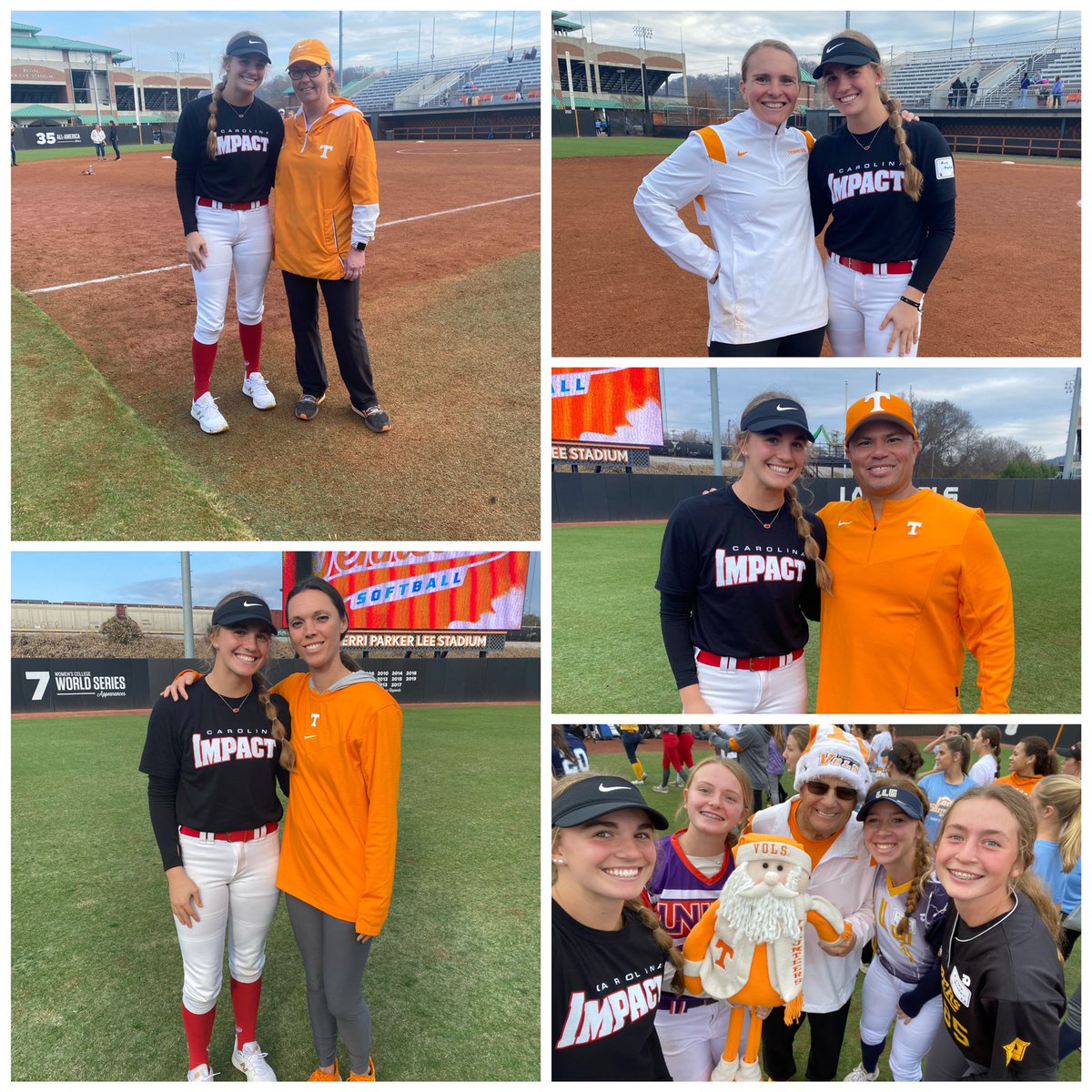 Absolutely loved being back at Tennessee this weekend!!! Thank you <a href="/MRhodesSmith/">Megan Smith</a> for putting together a great pitching camp yesterday and thank you <a href="/KarenWeekly/">Karen Weekly</a> <a href="/KateMalveaux/">Kate Malveaux</a> <a href="/CoachMalveaux/">Chris Malveaux</a> for hosting a fantastic overall camp. Cannot wait to be back! Go Vols🧡🤍 <a href="/ImpactSherrill/">Carolina Impact</a>