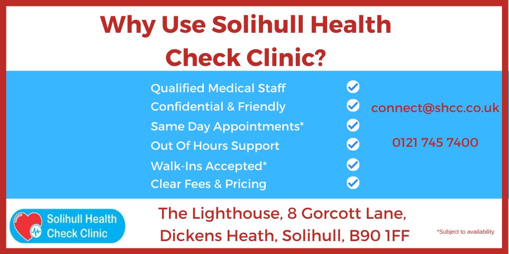 Solihull Health Check Clinic tweet media
